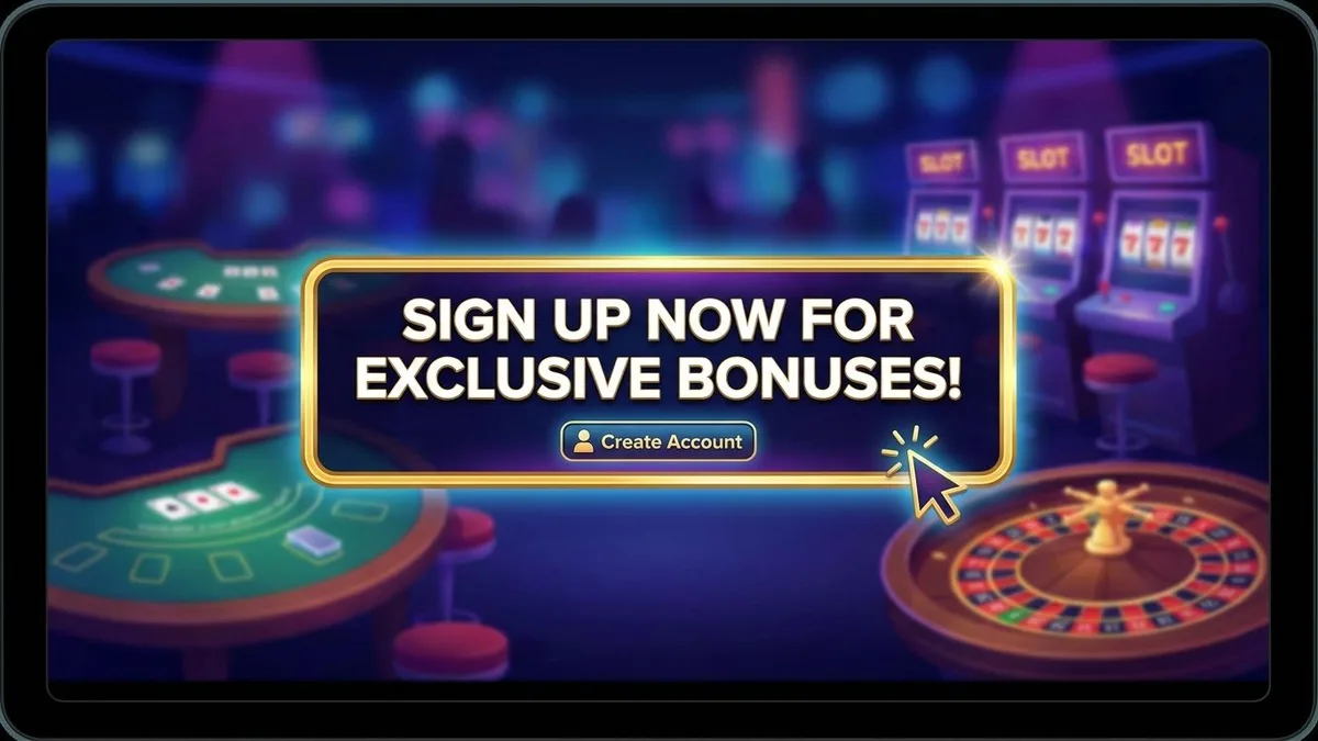Registrazione con bonus